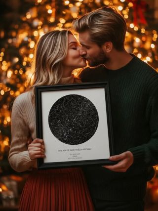 🎁✨ Vánoce v klidu? Stačí objednat už teď. Hvězdná mapa je osobní dárek, který chytne za srdce — připomene váš osudový...